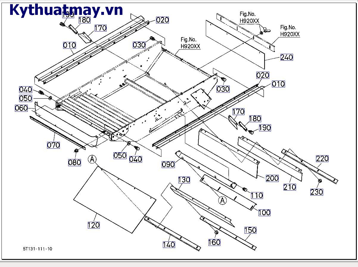 Vải hộp máy sàng